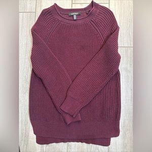 Ellen Tracy Women’s Burgundy Sweater Size Medium